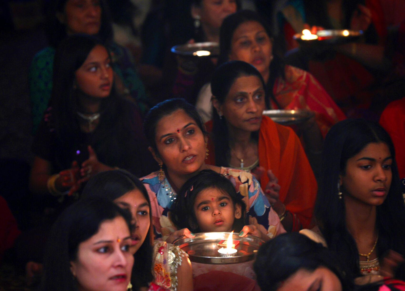Hindus celebrate Diwali